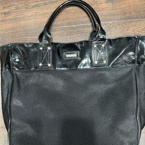 Versace Perfums black tote bag